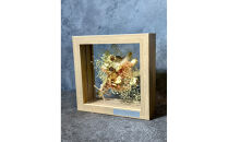 フレームフラワー（カードル）【イエロー】