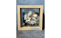 フレームフラワー（カードル）【ホワイト】