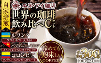 冷めても美味しく飲める珈琲を焙煎後1or2日の鮮度で発送する自家焙煎珈琲！【Cセット】＜豆＞