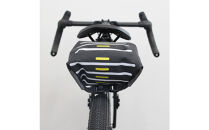 OsmaR250&nbsp;防水サドルバッグスモール&nbsp;&nbsp;グレー/ブラック