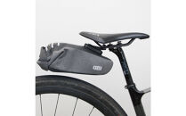 OsmaR250&nbsp;防水サドルバッグスモール&nbsp;&nbsp;グレー/ブラック