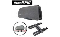 OsmaR250&nbsp;防水トップチューブバッグ&nbsp;グレー/ブラック