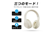 ワイヤレスイヤホンヘッドホン&nbsp;【カーキホワイト】Bluetooth6.1&nbsp;超低遅延&nbsp;wireless&nbsp;ヘッドセット&nbsp;SDカード対応&nbsp;MP3役&nbsp;マイク内蔵&nbsp;eスポーツ向け&nbsp;ゲーミングイヤホン&nbsp;3.5mmオーディオケーブル付き&nbsp;有線無線両用&nbsp;PNC&nbsp;ノイズキャンセリング&nbsp;HiFi高音質&nbsp;USB充電&nbsp;折りたたみ収納&nbsp;調節可能なヘッドバンド&nbsp;ソフトイヤーパッド&nbsp;高い装着性&nbsp;高い遮音性&nbsp;高い気密性