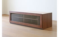 【開梱設置】高野木工&nbsp;ASTER&nbsp;SET8&nbsp;アスター&nbsp;180TV天板&nbsp;+&nbsp;120TVガラス扉&nbsp;+&nbsp;60TVチェスト&nbsp;ウォルナット【10年保証】