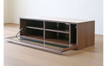 【開梱設置】高野木工&nbsp;ASTER&nbsp;SET8&nbsp;アスター&nbsp;180TV天板&nbsp;+&nbsp;120TVガラス扉&nbsp;+&nbsp;60TVチェスト&nbsp;ウォルナット【10年保証】