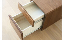 【開梱設置】高野木工&nbsp;ASTER&nbsp;SET6&nbsp;アスター&nbsp;150TV天板&nbsp;+&nbsp;120TVガラス扉&nbsp;+&nbsp;30TVチェスト&nbsp;ウォルナット【10年保証】