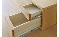 【開梱設置】高野木工&nbsp;ASTER&nbsp;SET4&nbsp;アスター&nbsp;120TV天板&nbsp;+&nbsp;90TVガラス扉&nbsp;+&nbsp;30TVチェスト&nbsp;オーク【10年保証】