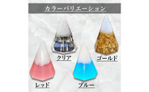 クリスタル盛り塩　＜カラー：ブルー青富士＞