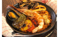 魚介と彩り野菜の本格パエリア１人前×２皿　魚介&nbsp;野菜&nbsp;本格派&nbsp;レストランの味&nbsp;トラモント&nbsp;食品&nbsp;加工食品&nbsp;冷凍&nbsp;レトルト&nbsp;パエリア　石川&nbsp;金沢&nbsp;北陸&nbsp;復興支援&nbsp;復興応援