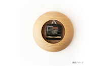 はなもっこ&nbsp;掛時計&nbsp;水晶　プレーン&nbsp;時計&nbsp;金沢市&nbsp;石川県&nbsp;インテリア&nbsp;シンプル&nbsp;&nbsp;雑貨&nbsp;日用品&nbsp;日用雑貨&nbsp;石川&nbsp;金沢&nbsp;北陸&nbsp;復興支援&nbsp;復興応援