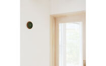 はなもっこ&nbsp;掛時計&nbsp;岩椿　ブラウン&nbsp;時計&nbsp;金沢市&nbsp;石川県&nbsp;インテリア&nbsp;シンプル&nbsp;&nbsp;雑貨&nbsp;日用品&nbsp;日用雑貨&nbsp;石川&nbsp;金沢&nbsp;北陸&nbsp;復興支援&nbsp;復興応援