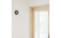 はなもっこ&nbsp;掛時計&nbsp;淡墨　ブラック&nbsp;時計&nbsp;金沢市&nbsp;石川県&nbsp;インテリア&nbsp;シンプル&nbsp;&nbsp;雑貨&nbsp;日用品&nbsp;日用雑貨&nbsp;石川&nbsp;金沢&nbsp;北陸&nbsp;復興支援&nbsp;復興応援