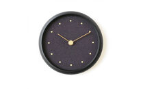 はなもっこ&nbsp;掛時計&nbsp;古代紫　ブラック&nbsp;時計&nbsp;金沢市&nbsp;石川県&nbsp;インテリア&nbsp;シンプル&nbsp;&nbsp;雑貨&nbsp;日用品&nbsp;日用雑貨&nbsp;石川&nbsp;金沢&nbsp;北陸&nbsp;復興支援&nbsp;復興応援