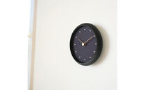 はなもっこ&nbsp;掛時計&nbsp;古代紫　ブラック&nbsp;時計&nbsp;金沢市&nbsp;石川県&nbsp;インテリア&nbsp;シンプル&nbsp;&nbsp;雑貨&nbsp;日用品&nbsp;日用雑貨&nbsp;石川&nbsp;金沢&nbsp;北陸&nbsp;復興支援&nbsp;復興応援