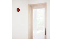 はなもっこ&nbsp;掛時計&nbsp;辰砂　ブラウン&nbsp;時計&nbsp;金沢市&nbsp;石川県&nbsp;インテリア&nbsp;シンプル&nbsp;&nbsp;雑貨&nbsp;日用品&nbsp;日用雑貨&nbsp;石川&nbsp;金沢&nbsp;北陸&nbsp;復興支援&nbsp;復興応援