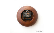 はなもっこ&nbsp;掛時計&nbsp;群緑　ブラウン&nbsp;時計&nbsp;金沢市&nbsp;石川県&nbsp;インテリア&nbsp;シンプル&nbsp;&nbsp;雑貨&nbsp;日用品&nbsp;日用雑貨&nbsp;石川&nbsp;金沢&nbsp;北陸&nbsp;復興支援&nbsp;復興応援