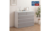 シン&nbsp;パッソ&nbsp;幅100cm&nbsp;4段&nbsp;グレージュ&nbsp;木製&nbsp;完成品&nbsp;シンプル&nbsp;収納&nbsp;チェスト&nbsp;収納棚&nbsp;衣装ケース