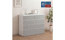 シン&nbsp;パッソ&nbsp;幅100cm&nbsp;4段&nbsp;ストーン&nbsp;木製&nbsp;完成品&nbsp;シンプル&nbsp;収納&nbsp;チェスト&nbsp;収納棚&nbsp;衣装ケース