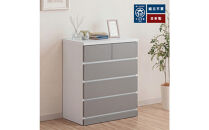 シン&nbsp;パッソ&nbsp;75cm幅4段&nbsp;グレージュ&nbsp;収納&nbsp;チェスト&nbsp;木製&nbsp;完成品&nbsp;シンプル&nbsp;収納棚&nbsp;衣装ケース