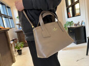 革職人が作った本革トートバッグXSシュリンク【トープ】