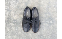 軽量メダリオンシューズ　【ブラック&nbsp;/&nbsp;サイズ　24.5センチ】