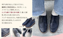 軽量メダリオンシューズ　【シルバー&nbsp;/&nbsp;サイズ　25.5センチ】