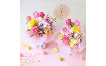 ひなまつり&nbsp;アレンジL&nbsp;雛祭り&nbsp;お礼&nbsp;ギフト&nbsp;アレンジメント&nbsp;桃の節句&nbsp;ひなまつり&nbsp;生花&nbsp;雛人形&nbsp;花&nbsp;フラワー&nbsp;ピンク&nbsp;もも&nbsp;送料無料