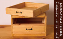 A4書類ケース2段&nbsp;タテ型　【アーミッシュ色】