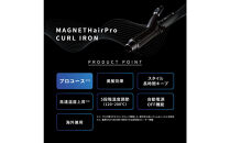 【福岡市】&nbsp;ホリスティックキュアーズ&nbsp;マグネットヘアプロ&nbsp;カールアイロン&nbsp;32mm&nbsp;120～200℃&nbsp;海外対応&nbsp;交流(コード)式&nbsp;HCC-G32DG&nbsp;【&nbsp;美容家電&nbsp;おすすめ&nbsp;家電&nbsp;】