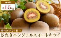 《感謝企画》【先行受付2026年】さぬきエンジェルスイートキウイ　約1.5kg