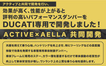 【AELLA】DUCATI&nbsp;Street&nbsp;Fighter&nbsp;V4｜パフォーマンスダンパー®&nbsp;車種専用&nbsp;AA-ACT005｜京都&nbsp;バイクギア&nbsp;カスタムパーツ&nbsp;人気ブランド&nbsp;バイク