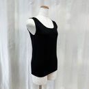 【伊と幸】《白生地の老舗が贈る》姫＋ウォッシャブル&nbsp;シルクニット&nbsp;タンクトップ(Mサイズ・ブラック)｜京都&nbsp;人気&nbsp;インナー&nbsp;肌着［&nbsp;京都&nbsp;老舗&nbsp;絹&nbsp;ファッション&nbsp;レディース&nbsp;人気&nbsp;おすすめ&nbsp;ギフト&nbsp;お取り寄せ&nbsp;通販&nbsp;送料無料&nbsp;ふるさと納税&nbsp;］