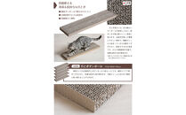 「木製&nbsp;爪とぎスタンド＋交換用ダンボール10枚」