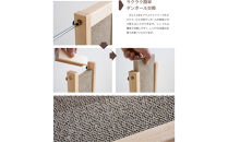 「木製&nbsp;爪とぎスタンド＋交換用ダンボール10枚」
