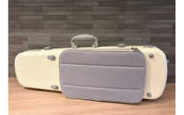 【人気！高評価】ヴァイオリン用ハードケース&nbsp;SUZUKIオリジナル&nbsp;＜カラー：ミルキーホワイト＞