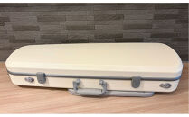 【人気！高評価】ヴァイオリン用ハードケース&nbsp;SUZUKIオリジナル&nbsp;＜カラー：ミルキーホワイト＞