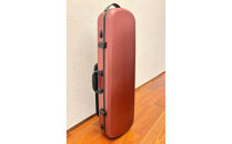 【人気！高評価】ヴァイオリン用ハードケース&nbsp;SUZUKIオリジナル&nbsp;＜カラー：ワインレッド＞