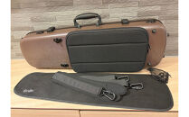 【人気！高評価】ヴァイオリン用ハードケース&nbsp;SUZUKIオリジナル&nbsp;＜カラー：チョコブラウン＞