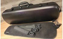 【人気！高評価】ヴァイオリン用ハードケース&nbsp;SUZUKIオリジナル&nbsp;＜カラー：ラグジュアリーブラック＞