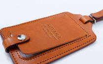 【小山ゴルフバック製作所】NH-02-B&nbsp;ネームホルダー　キャメル　【11100-1853】