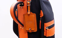 【小山ゴルフバック製作所】NH-02-B&nbsp;ネームホルダー　キャメル　【11100-1853】