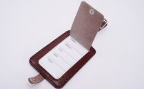 【小山ゴルフバック製作所】NH-02-B&nbsp;ネームホルダー　チョコ　【11100-1854】