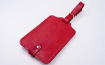【小山ゴルフバック製作所】NH-02-B&nbsp;ネームホルダー　レッド【11100-1856】