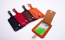 【小山ゴルフバック製作所】NH-02-B&nbsp;ネームホルダー　レッド【11100-1856】