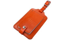 【小山ゴルフバック製作所】NH-02-B&nbsp;ネームホルダー　オレンジ【11100-1857】