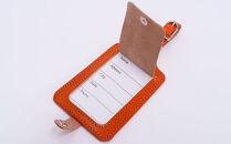 【小山ゴルフバック製作所】NH-02-B&nbsp;ネームホルダー　オレンジ【11100-1857】