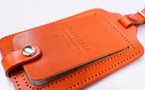 【小山ゴルフバック製作所】NH-02-B&nbsp;ネームホルダー　オレンジ【11100-1857】