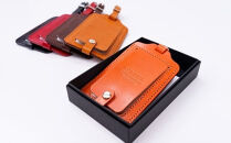 【小山ゴルフバック製作所】NH-02-B&nbsp;ネームホルダー　オレンジ【11100-1857】