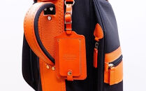 【小山ゴルフバック製作所】NH-02-B&nbsp;ネームホルダー　オレンジ【11100-1857】