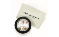 ネイルチップ　ショート【月白】Lサイズ　Antellijan大宮ネイルサロンのハンドメイド　S2-L